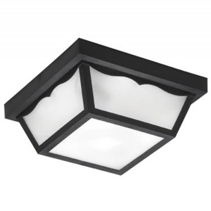  Wave Lighting 157FM Plastic Square Ceiling Mount Light 