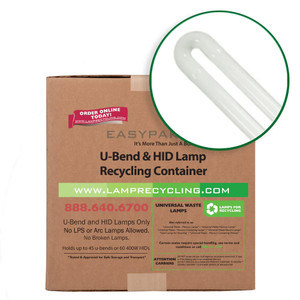 Terracycle Regulated Waste Terracycle 510-1400 EasyPak U-Bend & HID Lamp Recycling Box 