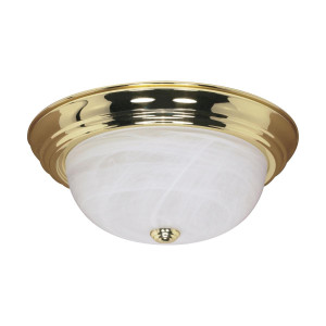  Satco 60-215 3 LT - 15" Flush Fixture 