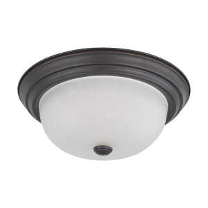  Satco 60-3146 2 Light 13" Flush Mount 