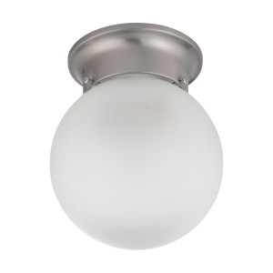  Satco 60-3249 1 Light 6" Ball Ceiling 