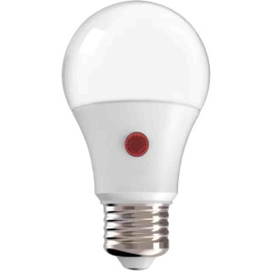 Green Watt LED Outdoor Dusk-to-Dawn A19 LED Light Bulb with Photocell 