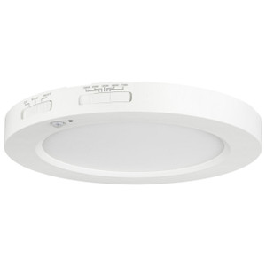  Sunlite 81325-SU White Mini Flat Panel Ceiling Light Fixture 