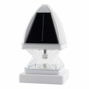 Gama Sonic Solar Lighting Gama Sonic 143iP2902KIT Gothic Solar Post Cap Light Kit 