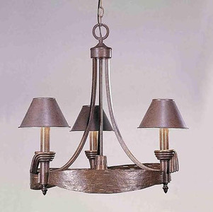 Volume Lighting V7904-66 Prairie Rock Chandelier