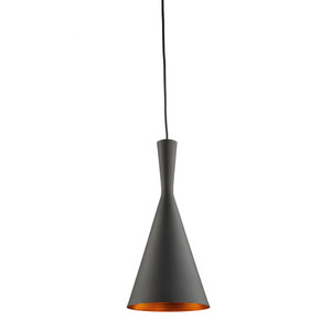 Artcraft Lighting Artcraft JA800 Matte Black & Copper Pendant Fixture 