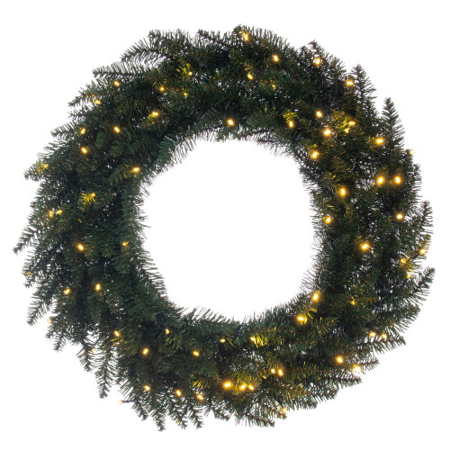Vickerman K228731LED - 30" Camdon Wreath with Warm White LED Lights 