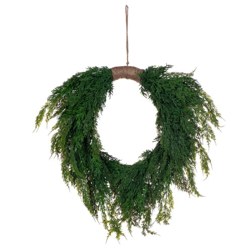 Vickerman RMA250128 - 28" Green Juniper Wreath