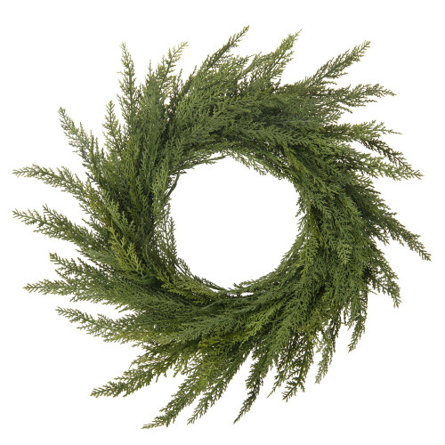 Vickerman RY250128 - 28" Green Cedar Wreath