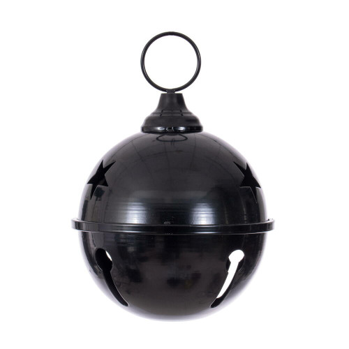 Vickerman RAA230617 - 6 inch Black Iron Bell Christmas Ornament 