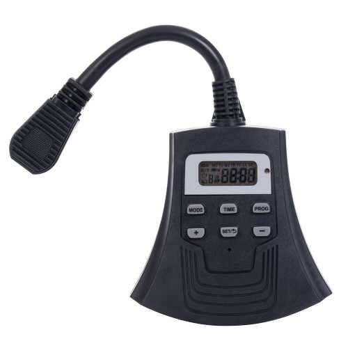 Vickerman V240100 - All Weather Outdoor 3-Outlet 7-Day Digital Timer 