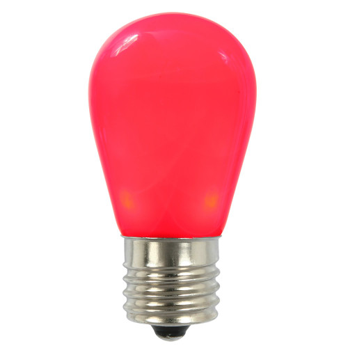 Vickerman X14SC03-10 - S14 Ceramic Red LED Replacement Bulb - 10 Pack