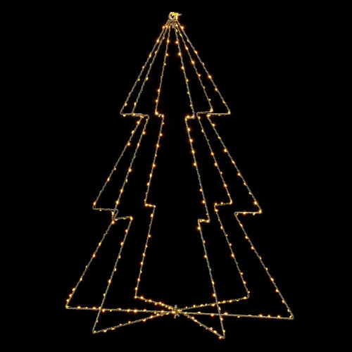 Vickerman X23S130T - 30 in. Warm White LED Twinkle Fairy Motif Light - 300 Lights - Silver Wire