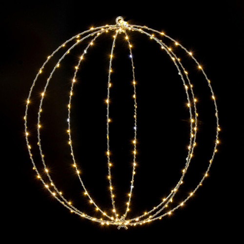 Vickerman X23S218T - 18 in. Warm White LED Twinkle Fairy Motif Light - 240 Lights - Silver Wire