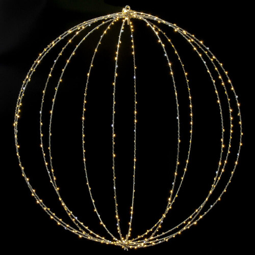 Vickerman X23S230T - 30 in. Warm White LED Fairy Motif Light - 600 Lights - Silver Wire 