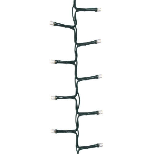 Vickerman X24G10101 - 73 ft Warm White LED Twinkle Christmas Light String - 1000 Lights