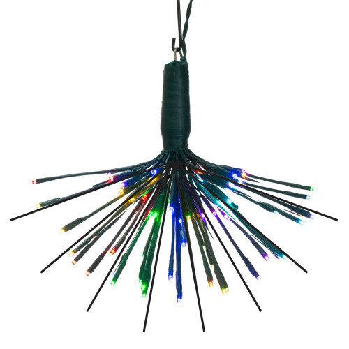 Vickerman X24G16RGB-WW - 16 in. RGB Warm White LED 5MM Wide Angle Starburst Light - 80 Lights