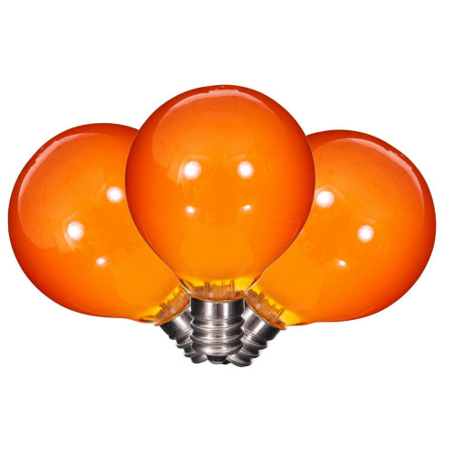 Vickerman X24G4108 - G40 Ceramic Amber LED Replacement Bulb - 10 Pack 