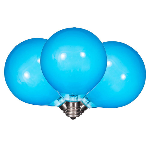 Vickerman X24G5102 - G50 Ceramic Blue LED Replacement Bulb - 10 Pack