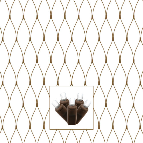 Vickerman X4B5610TPBG - Pink LED Twinkle Christmas Light String - 70 Lights - Brown Wire 