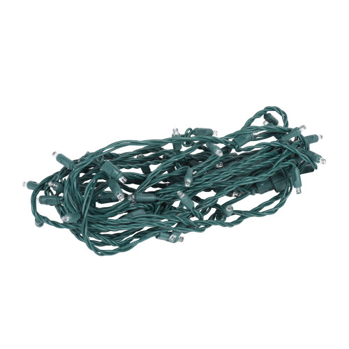 Vickerman X6GRGB50WW - RGB Warm White LED Coaxial Christmas Light String - 50 Lights 