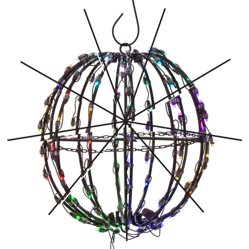 Vickerman XRGBWW16-B - 16 in. RGB Warm White LED Wide Angle Light Sphere - 112 Lights