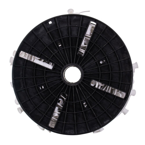 Vickerman V24SPT2-400W - 500 ft White C9 Socket Stringer with 400 Magnetic Sockets - SPT2