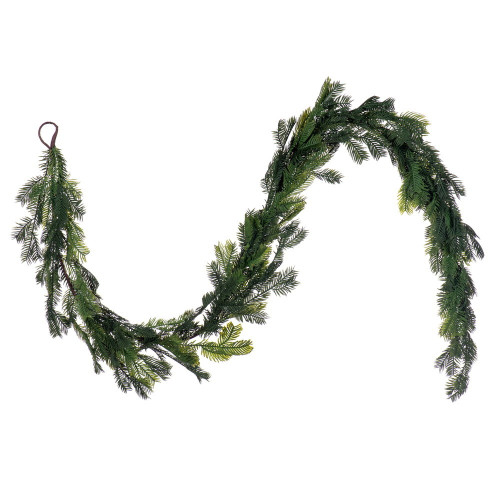 Vickerman RMA250372 - 6 ft Green Douglas Fir Christmas Garland - Unlit