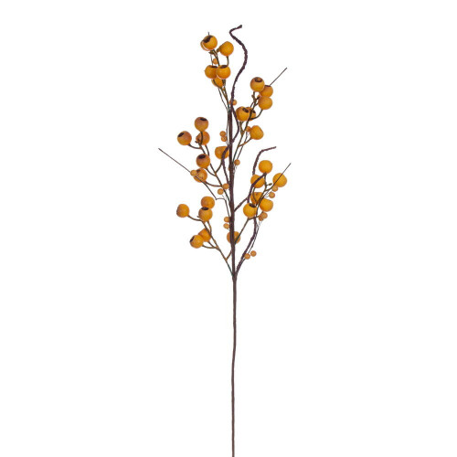 Vickerman FPQ237581 - 31 in. Yellow Berry Artificial Spray - 3 Pack