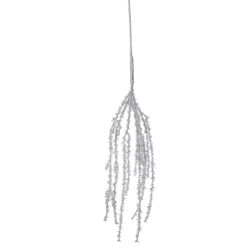 Vickerman FQ240707 - 35 in. Silver Hanging Ice Pick Artificial Spray - 2 Pack 