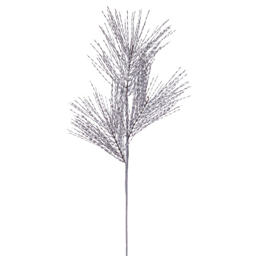 Vickerman QG250507 - 31 in. Silver 3-Tip Starburst Artificial Spray - 3 Pack