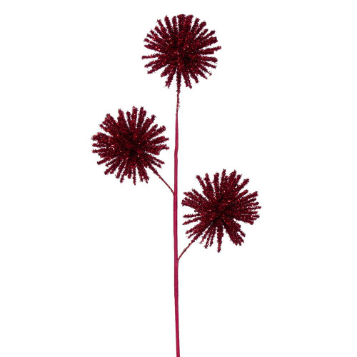 Vickerman RG237303 - 23 in. Red Spike Artificial Spray - 2 Pack