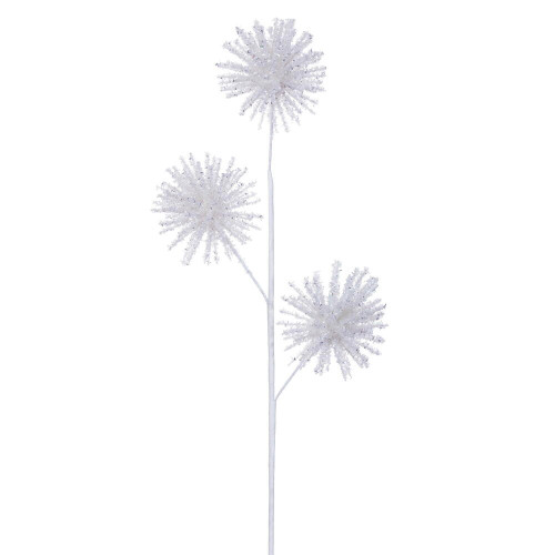 Vickerman RG237311 - 23 in. White Spike Artificial Spray - 2 Pack