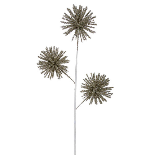 Vickerman RG237338 - 23 in. Champagne Spike Artificial Spray - 2 Pack 