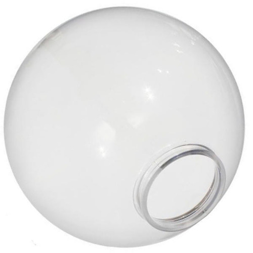 LBS Lighting Replacement Clear 10" Outdoor Acrylic Post Globe Cover 4" Lip 