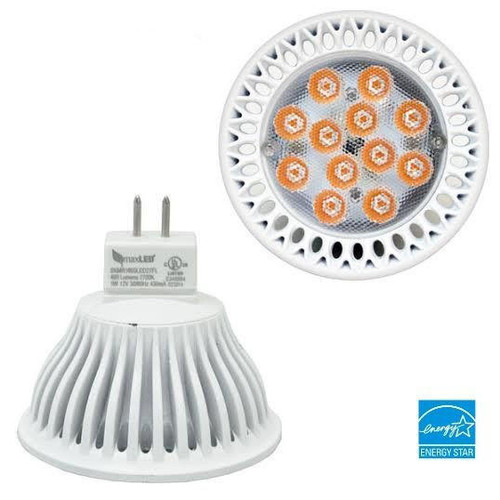  Maxlite SKMR1605LED27FL 72994 5W LED MR16 12V Energy Star 2700K 