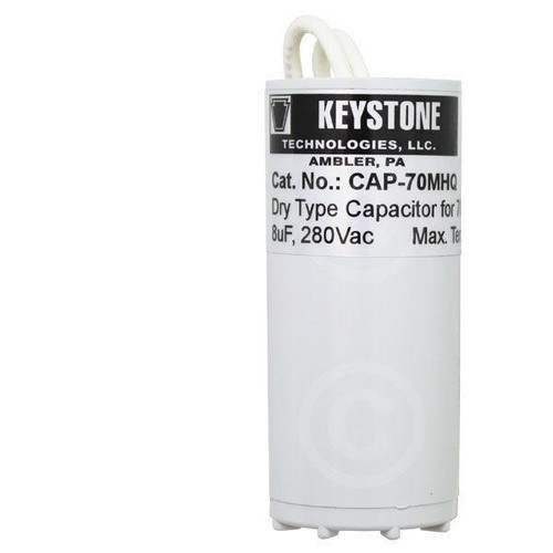 Keystone Technologies 70W Metal Halide M98 280V Replacement Dry Film 8uF Capacitor 