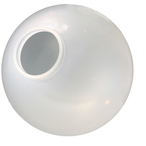 LBS Lighting Frost 14 Inch Plastic Light Globe 6 Inch Flange Neck 