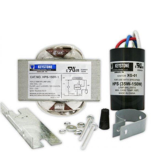 Keystone HPS-150R-1-KIT - 150W High Pressure Sodium Ballast Kit