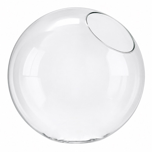 Volume Lighting GS-251 - 6 Inch Clear Glass Replacement Sphere Shade - 2.5" Neckless Opening 