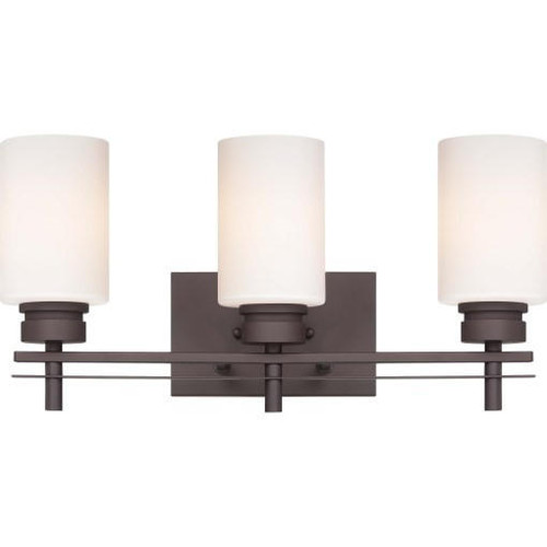 Volume Lighting V3753-79 Indoor Antique Bronze Bath or Vanity Wall Sconce