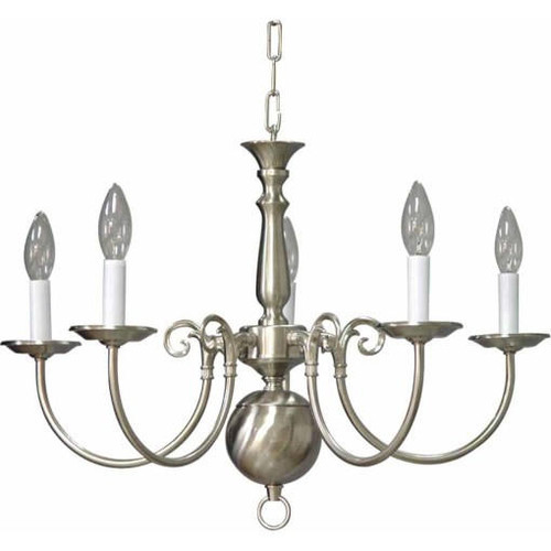 Volume Lighting V3565-33 Brushed Nickel Interior Chandelier