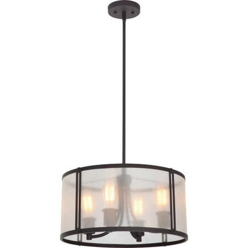 Volume Lighting V5544-79 Indoor Antique Bronze Mini Chandelier
