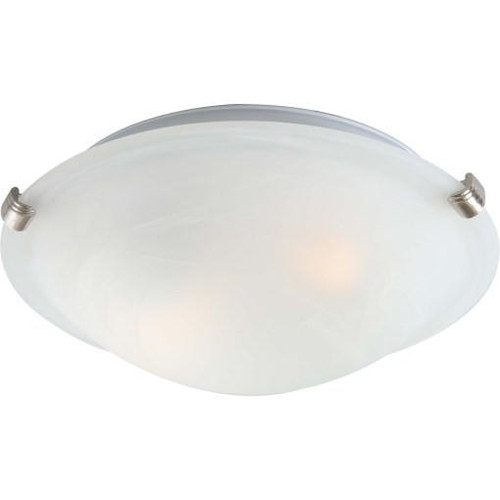 Volume Lighting V7022-33 Indoor Brushed Nickel Semi Flush-Mount