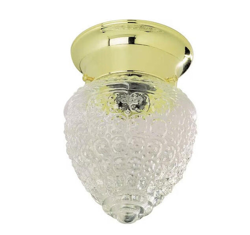 Volume Lighting Volume V7302-2 Indoor Polished Brass Flush Mount 