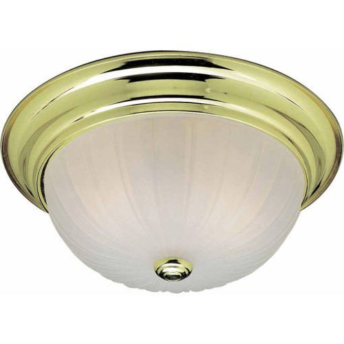 Volume Lighting V7822-2 Indoor Polished Brass Flush Mount