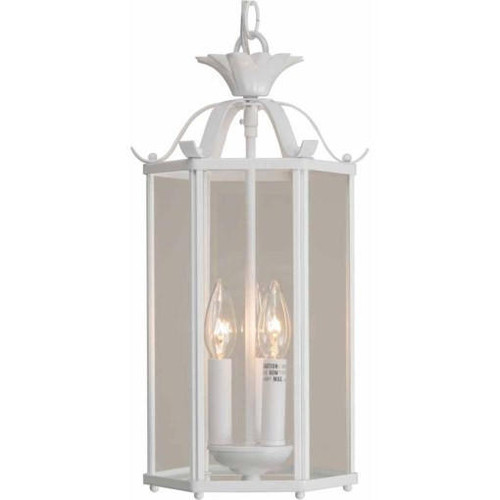 Volume Lighting V5093-6 White Convertible Mini Pendant Semi Flush-Mount