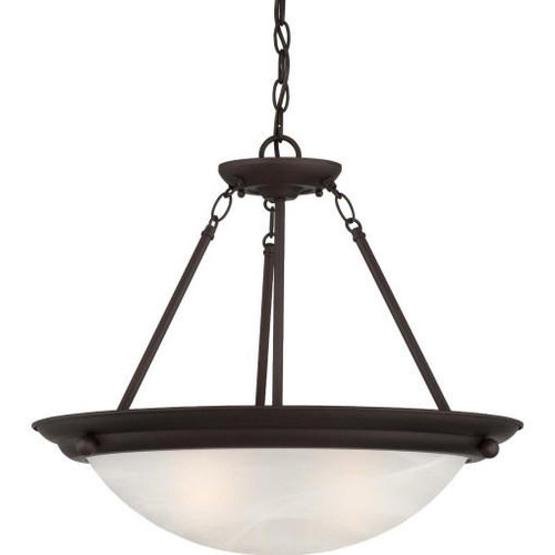  Volume Lighting V6972-79 Antique Bronze Pendant or Semi Flush-Mount