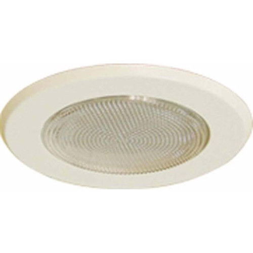 Volume Lighting V8503-6 White Recessed Fresnal Shower Trim