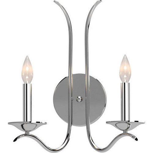 Volume Lighting V3002-93 Indoor Polished Nickel Wall Mount